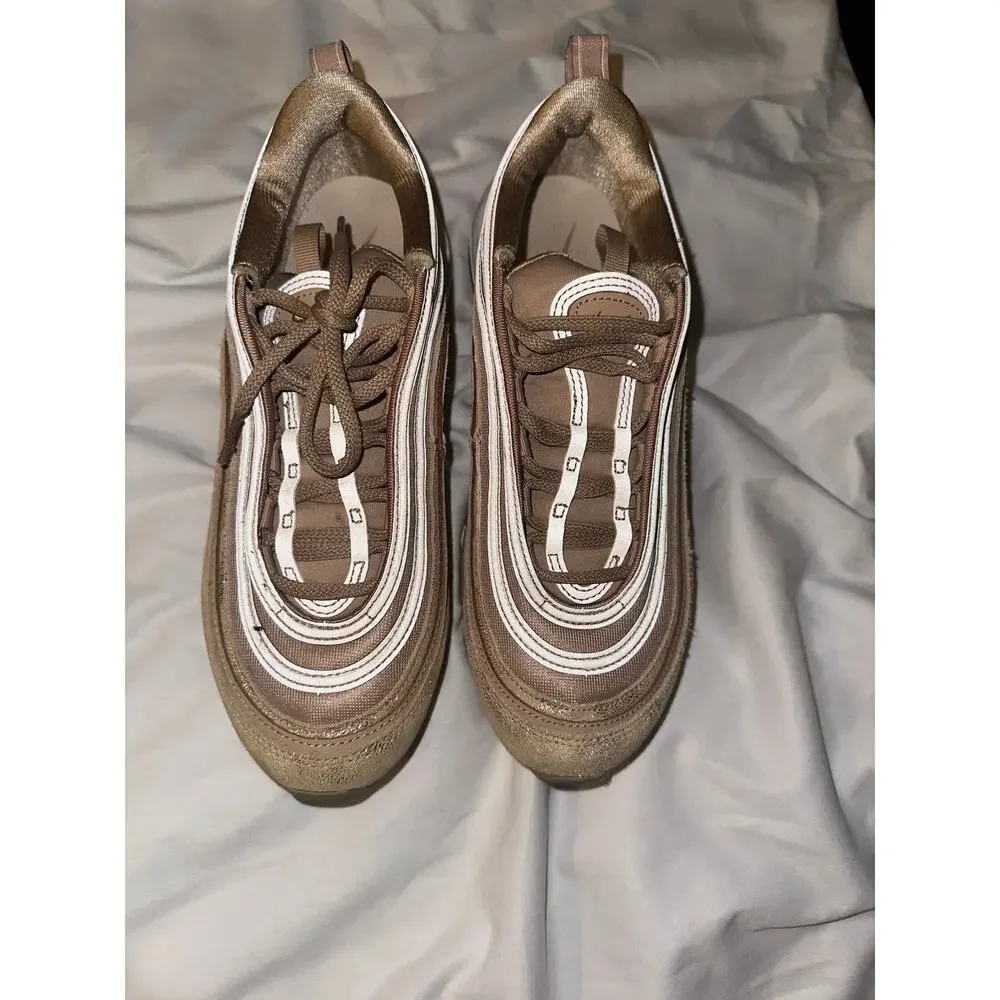 Metallic gold Nike air max - Picture 3 of 5